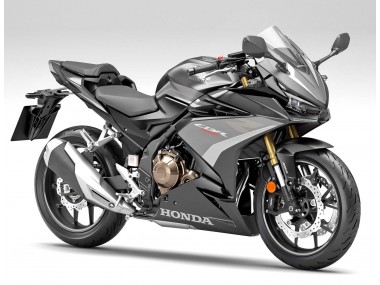 Carena Moto Honda CBR500R 2022-2023 - Argento Grigio Nero Opaco Fabbrica