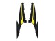 Carene Moto Honda CBR500R 2022-2023 - Nero Opaco Giallo