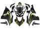 Carene Moto Honda CBR500R 2022-2023 - Nero Opaco Giallo