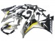 Carena Moto Honda CBR500R 2022-2023 - Argento Giallo Nero Lucido