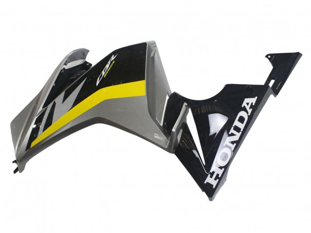 Carena Moto Honda CBR500R 2022-2023 - Argento Giallo Nero Lucido