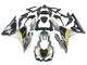Carena Moto Honda CBR500R 2022-2023 - Argento Giallo Nero Lucido