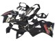 Carena Moto Honda VFR 800 1998-2001 - Nero Lucido Rosso Decal