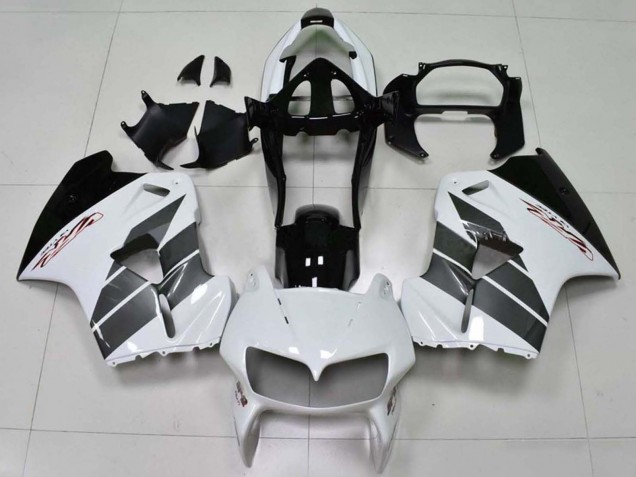 Carena Moto Honda VFR 800 1998-2001 - Bianco Nero