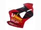 Carena Moto Honda VFR 800 1998-2001 - Rosso Bianco Nero Lucido Vimto