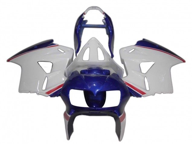 Carena Moto Honda VFR 800 1998-2001 - Bianco Blu Rosso
