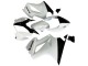 Carena Moto Honda VFR 800 2002-2013 - Bianco Perla Nero Lucido Decal