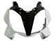 Carena Moto Honda VFR 800 2002-2013 - Bianco Perla Nero Lucido Decal