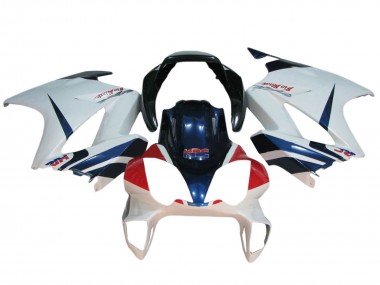 Carena Moto Honda VFR 800 2002-2013 - Bianco Rosso Blu Scuro HRC Fabbrica