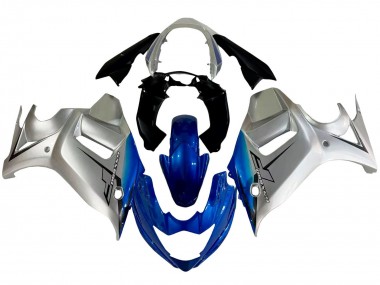 Carena Moto Suzuki GSX650F 2008-2013 - Argento Blu Fabbrica
