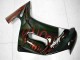 Carena Moto Kawasaki EX650 2006-2008 - Nero Lucido Rosso Fiamma