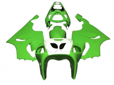 Carena Moto Kawasaki ZX7R 1996-2003 - Verde Bianco Fabbrica