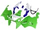Carena Moto Kawasaki ZX7R 1996-2003 - Bianco Verde Blu
