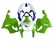 Carena Moto Kawasaki ZX7R 1996-2003 - Bianco Verde Blu