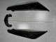 Carena Moto Kawasaki EX650 2009-2011 - Nero Lucido Bianco Decal