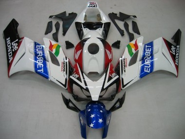 Carena Moto Honda CBR1000RR 2004-2005 - Bianco Blu Rosso Nero Lucido Stella EuroBet Lee Fabbrica