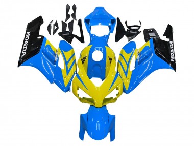Carena Moto Honda CBR1000RR 2004-2005 - Blu Giallo Nero Lucido Fabbrica