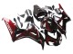Carena Moto Honda CBR1000RR 2006-2007 - Nero Lucido Rosso Fiamma