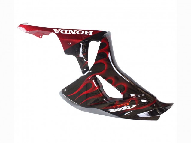 Carena Moto Honda CBR1000RR 2006-2007 - Nero Lucido Rosso Fiamma