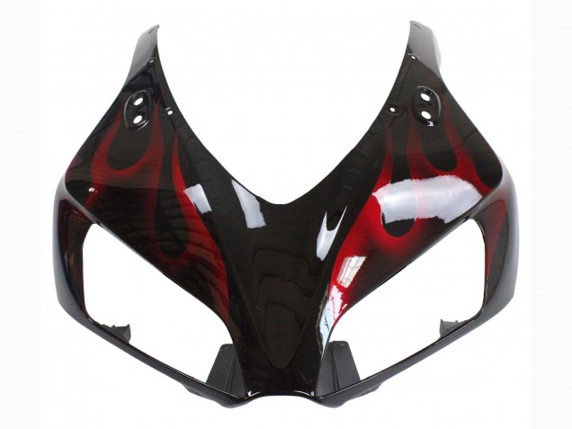 Carena Moto Honda CBR1000RR 2006-2007 - Nero Lucido Rosso Fiamma