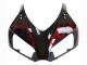 Carena Moto Honda CBR1000RR 2006-2007 - Nero Lucido Rosso Fiamma