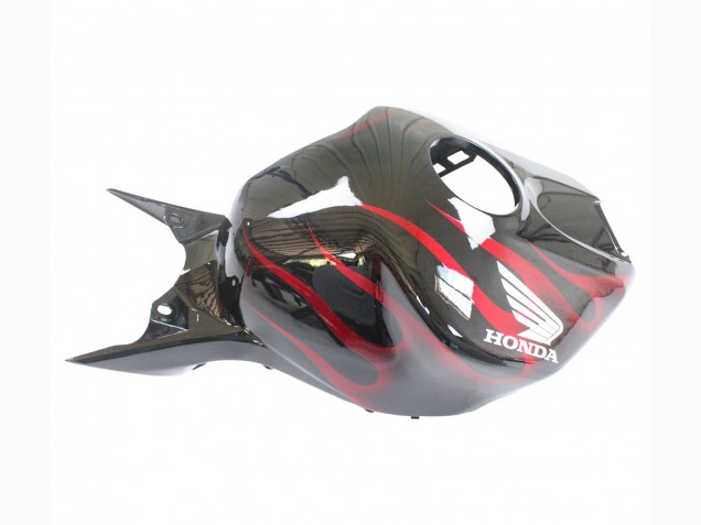 Carena Moto Honda CBR1000RR 2006-2007 - Nero Lucido Rosso Fiamma
