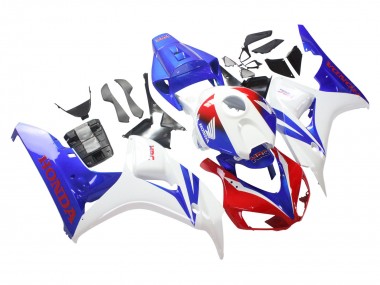 Carena Moto Honda CBR1000RR 2006-2007 - Bianco Rosso Blu HRC Fabbrica