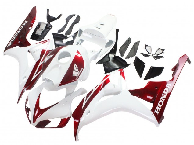 Carena Moto Honda CBR1000RR 2006-2007 - Bianco Rosso