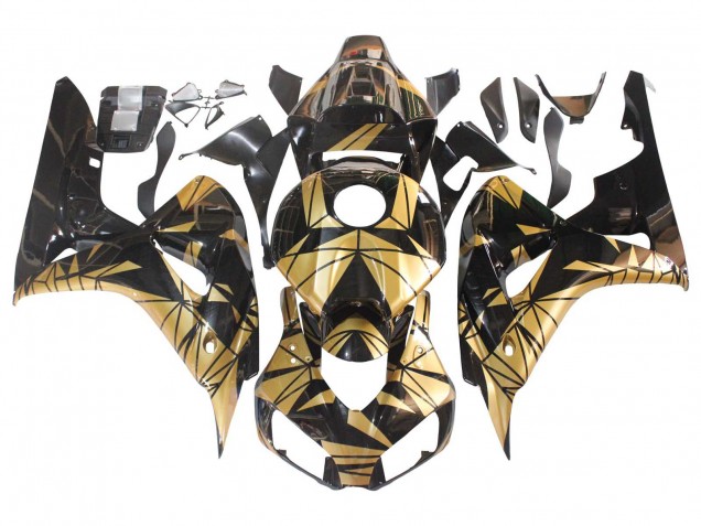 Carena Moto Honda CBR1000RR 2006-2007 - Oro Nero Lucido