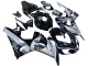 Carena Moto Honda CBR1000RR 2006-2007 - Argento Nero Lucido Red Bull