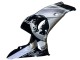 Carena Moto Honda CBR1000RR 2006-2007 - Argento Nero Lucido Red Bull