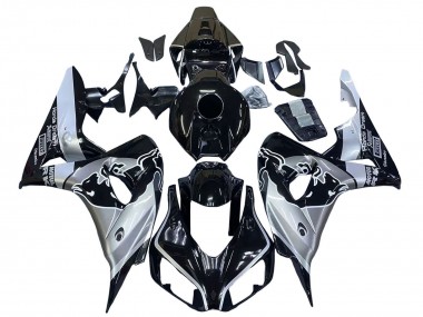 Carena Moto Honda CBR1000RR 2006-2007 - Argento Nero Lucido Red Bull Fabbrica