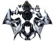 Carena Moto Honda CBR1000RR 2006-2007 - Argento Nero Lucido Red Bull