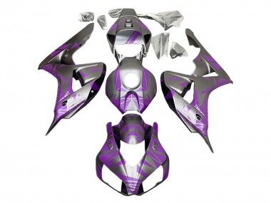 Carena Moto Honda CBR1000RR 2006-2007 - Argento Viola Chiaro Fabbrica