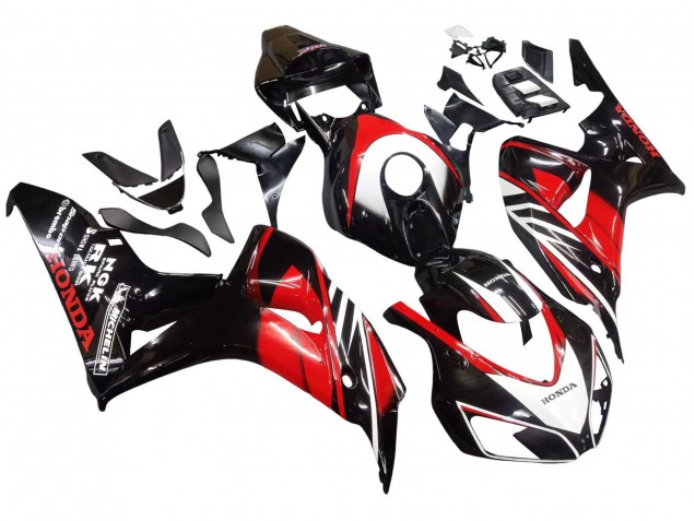Carena Moto Honda CBR1000RR 2006-2007 - Rosso Nero Lucido