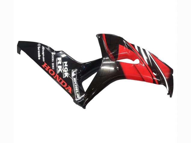 Carena Moto Honda CBR1000RR 2006-2007 - Rosso Nero Lucido