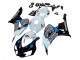 Carena Moto Honda CBR1000RR 2006-2007 - Bianco Blu Nero Lucido