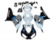 Carena Moto Honda CBR1000RR 2006-2007 - Bianco Blu Nero Lucido