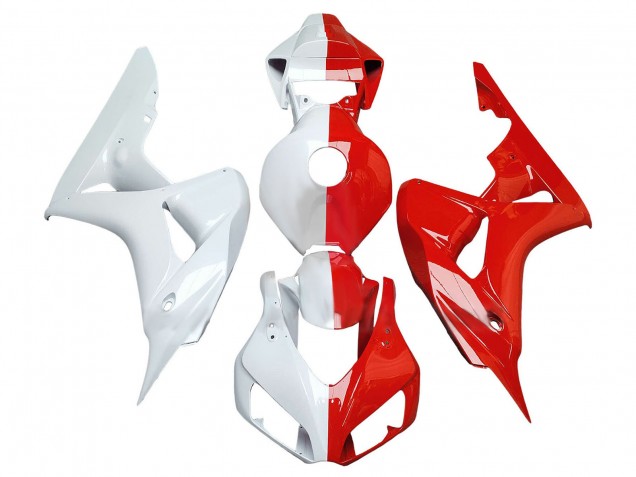Carena Moto Honda CBR1000RR 2006-2007 - Bianco Rosso Diviso