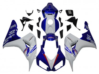 Carena Moto Honda CBR1000RR 2006-2007 - Bianco Rosso Blu HRC Fabbrica