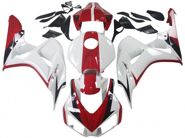 Kit Carena Moto Honda CBR1000RR 2006-2007 - Bianco Rosso Nero Lucido
