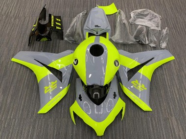 Carena Moto Honda CBR1000RR 2008-2011 - Nardo Grigio Fluorescent Verde Fabbrica