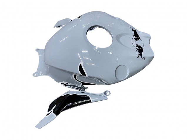 Carena Moto Honda CBR1000RR 2012-2016 - Grigio Chiaro Nero Lucido Red Bull