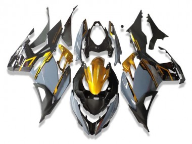 Carena Moto Kawasaki EX400 2018-2024 - Oro Nardo Grigio Nero Fabbrica