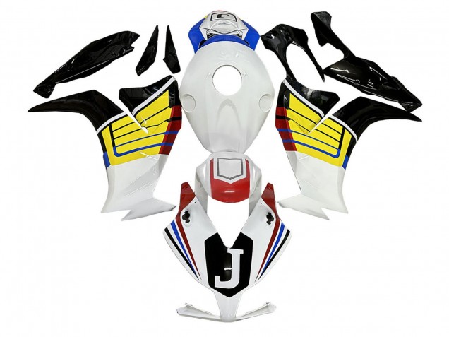 Carena Moto Honda CBR1000RR 2012-2016 - Bianco Giallo Nero