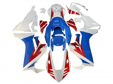 Kit Carena Moto ABS Honda CBR1000RR 2017-2023 - Bianco Rosso Blu Fabbrica