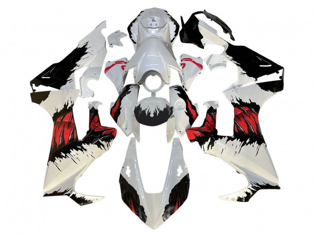 Kit Carena Moto Honda CBR1000RR 2017-2024 - Bianco Rosso Nero