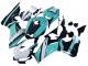 Carena Moto Honda CBR1000RR 2017-2023 - Bianco Azzurro Chiaro Nero Lucido