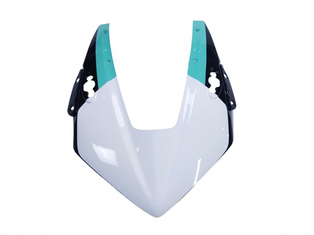 Carena Moto Honda CBR1000RR 2017-2023 - Bianco Azzurro Chiaro Nero Lucido