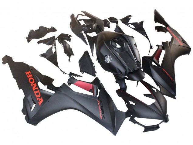 Carene Moto Honda CBR1000RR 2017-2024 - Grigio Opaco Rosso